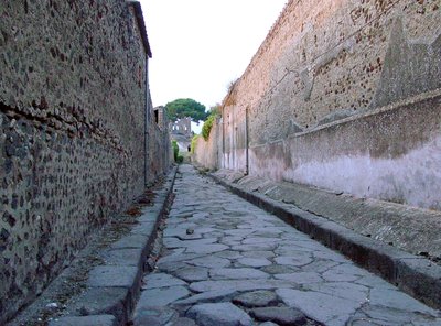 Vista de una calle de Roman